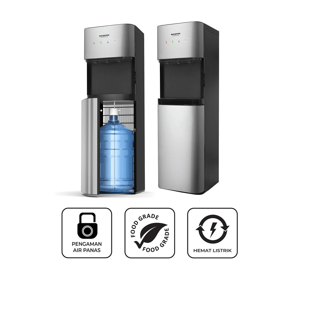 Maspion Standing Dispenser Bottom Loading Hot Cold & Normal MD-109 PAS BL - Gambar 3