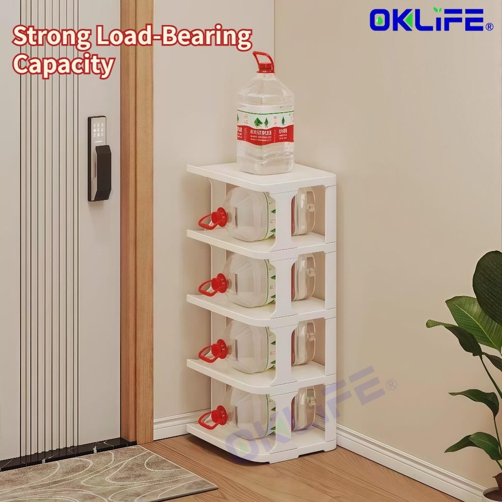 Multi-Layer Plastic Shoe Rack and Space-Saving Shoe Cabinet view 5