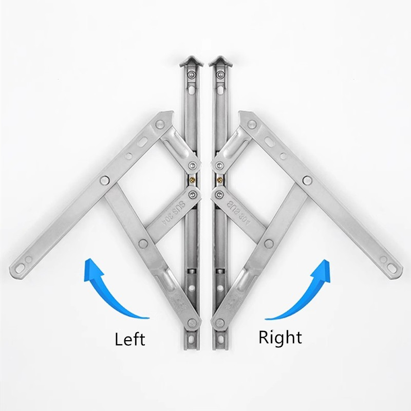 Thickened Stainless Steel Window Bracing Windproof Supports Flat Open ...