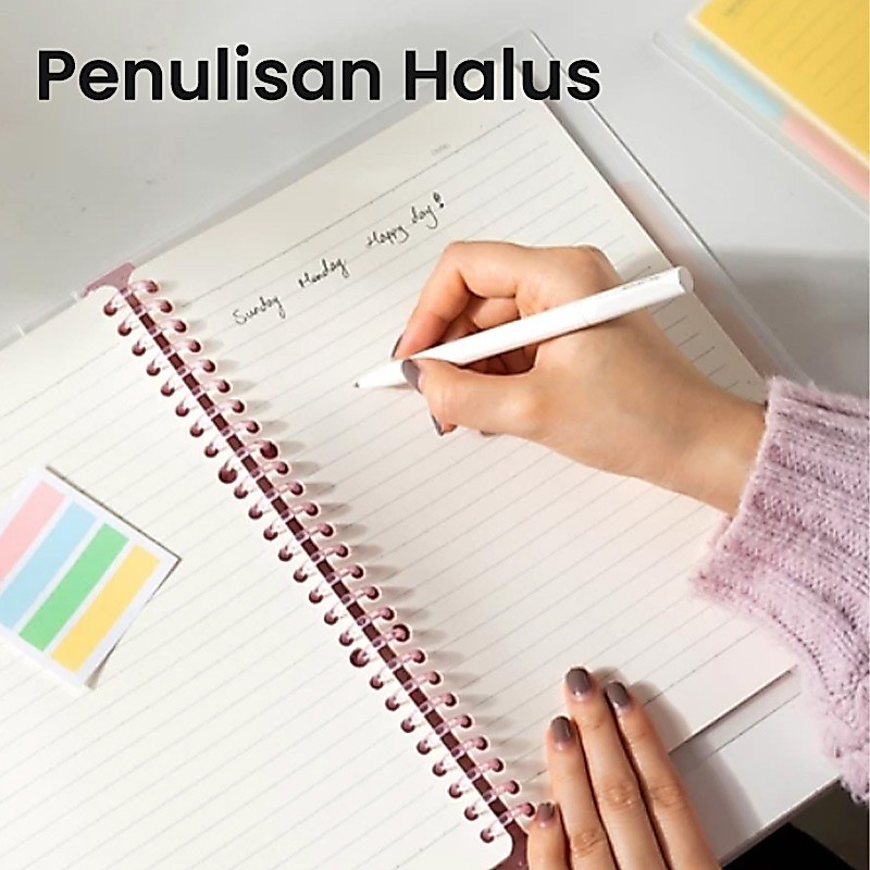 Deli Isi Kertas Binder / Loose Leaf Binder Refill A5 B5 30 Lembar Bergaris 7mm CNX530 - Gambar 4