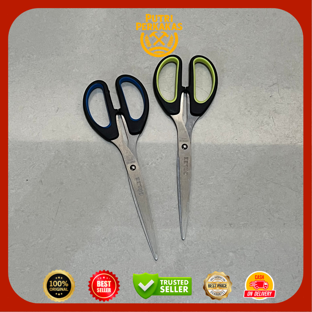 Gunting Besar 22 cm ORLEE / Gunting Ukuran Besar Peralatan Sekolah / Gunting Jumbo / Gunting Kantor - Gambar 2