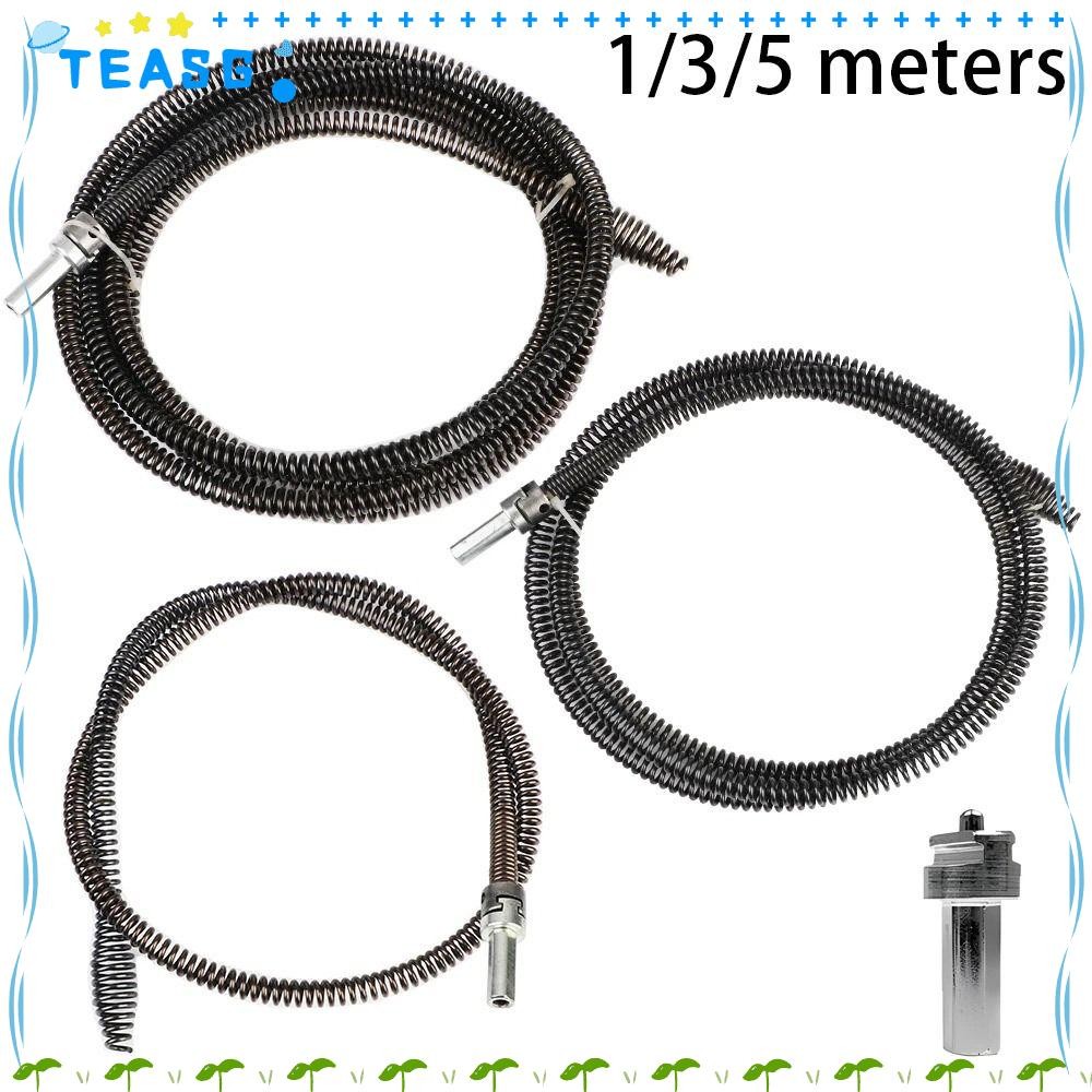 TEASG 1Pcs Drain Cleaner Spring, Bathroom Kitchen Toilet Sinks Basin ...