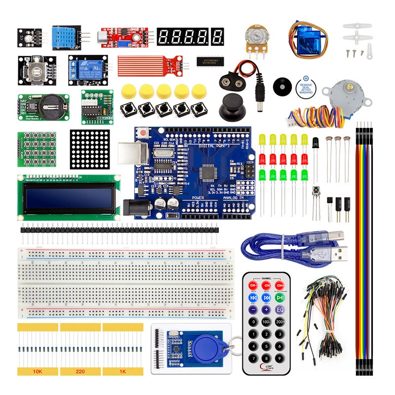 Complete Starter Kit Programming Learning Kit + 40 Projects for Arduino ...