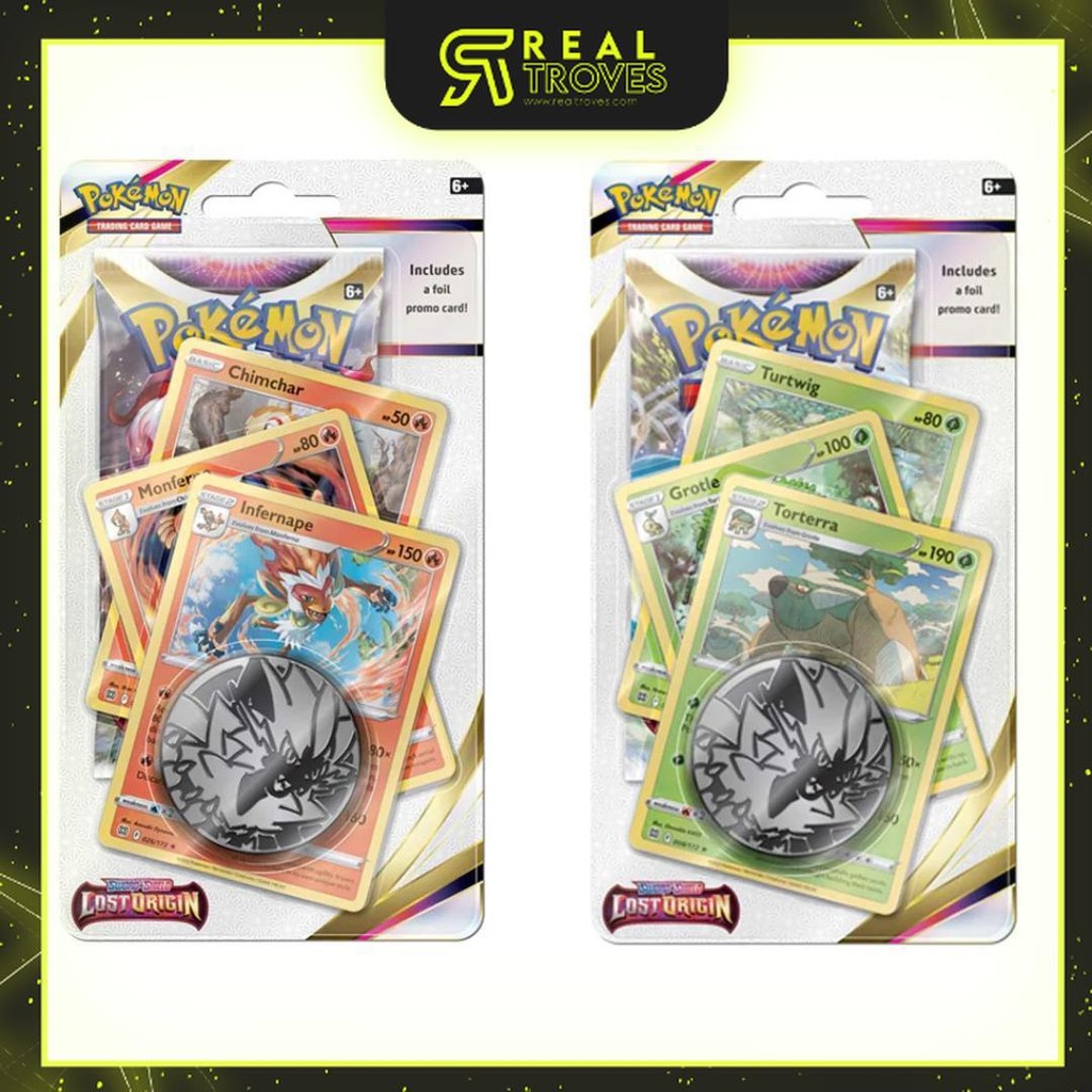 Pokemon TCG - SS11 SWSH11 Lost Origin English Premium Checklane Blister ...