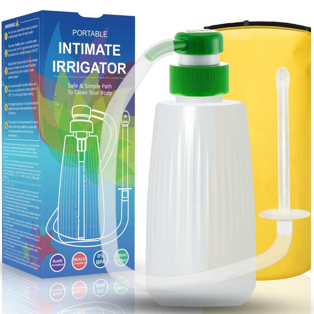 350ML Enema Kit & Vaginal Irrigator for Personal Intimate Hygiene ...