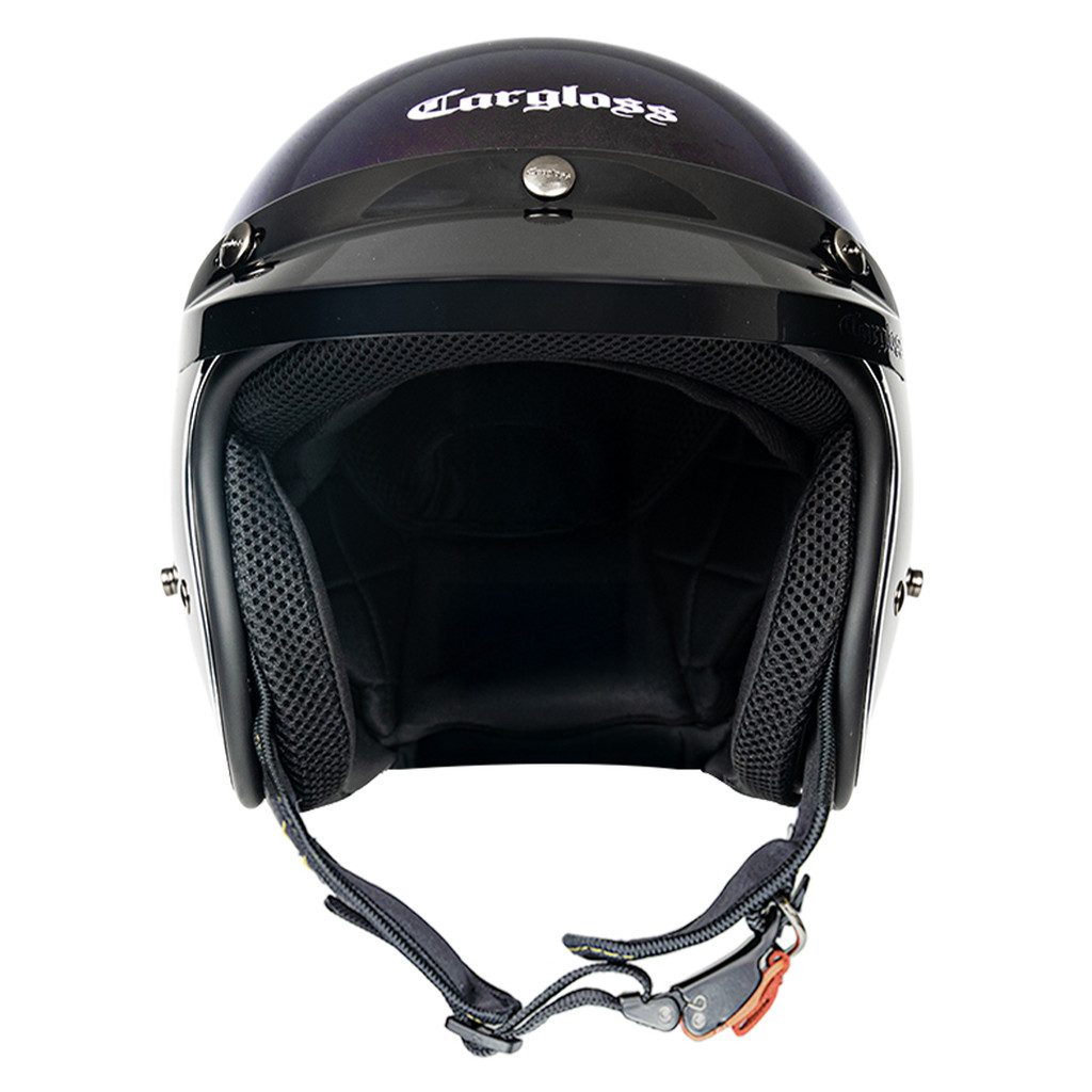 Cargloss CFM 2 Moonlight Retro Helm Half Face - Purple - Gambar 4