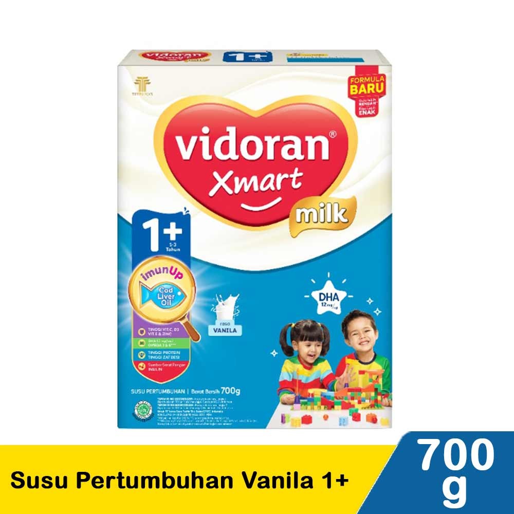 VIDORAN XMART1+ SUSU PERTUMBUHAN VANILA 700g