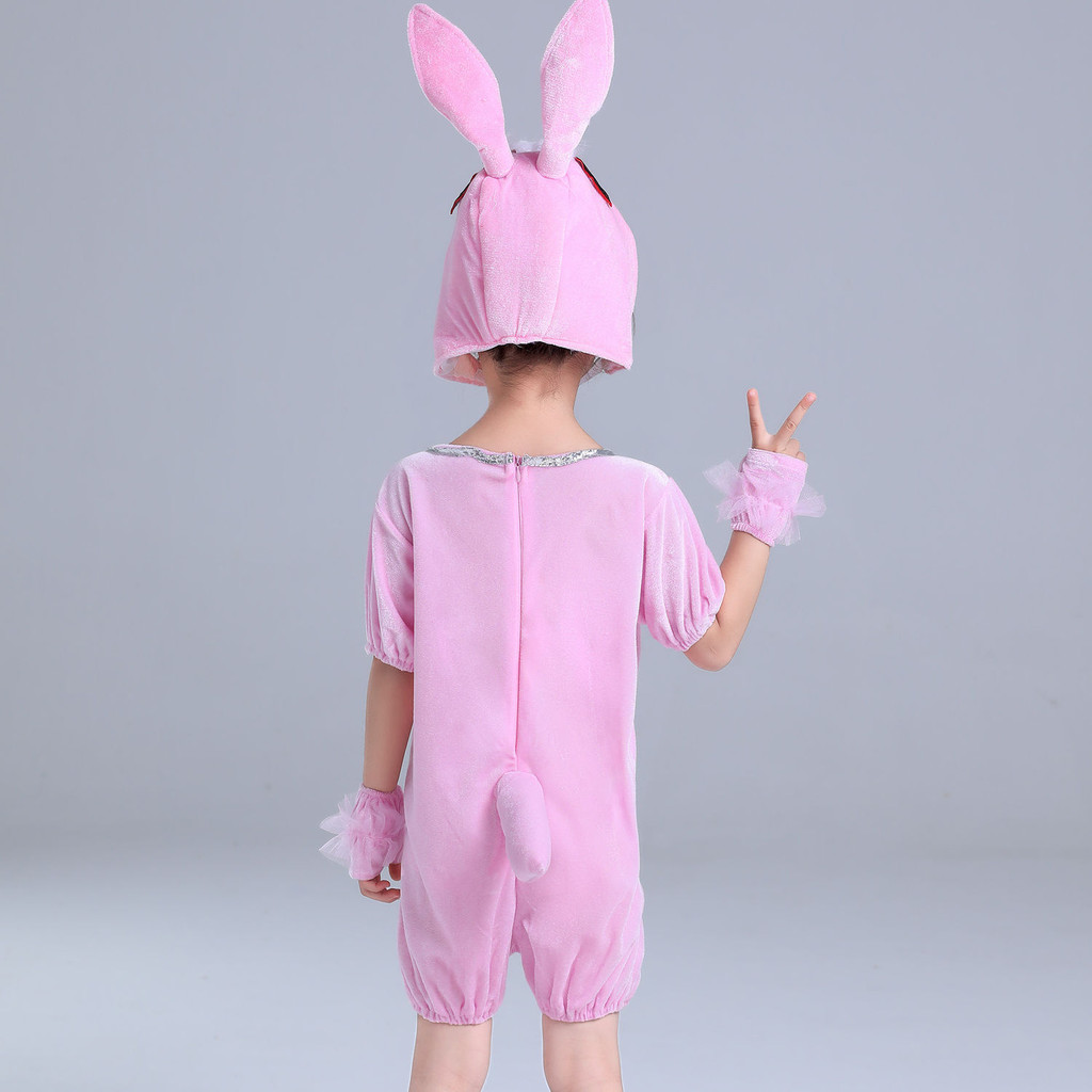 Children's Bunny Costume Toddler Little White Rabbit Animal Costume — free download