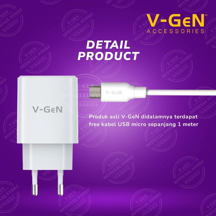 V-GEN VTC2-18 Adaptor Charger Super Speed QC 4.0 PD Type C 20W - Gambar 3