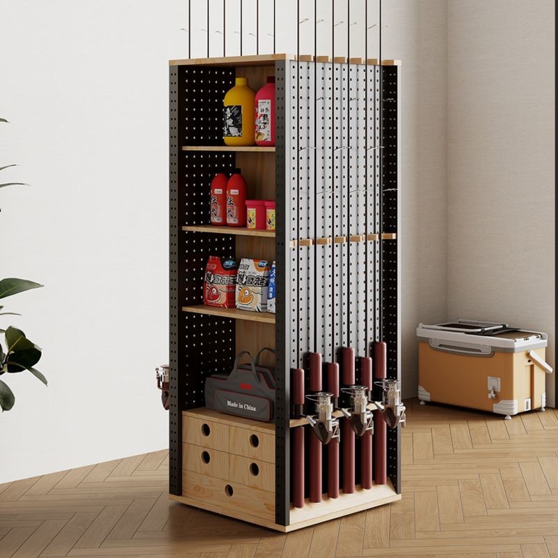 Rotating Fishing Rod Hand Rod Rack Lure Rod Storage Rack Display Rack ...