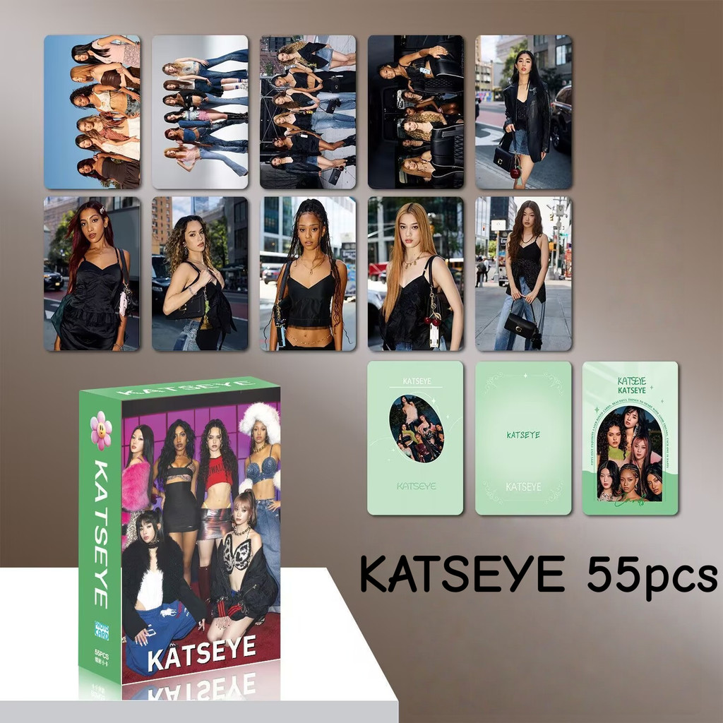 30-124pcs KATSEYE SIS BEAUTIFUL CHAOS Album Lomo Cards Soft Is
