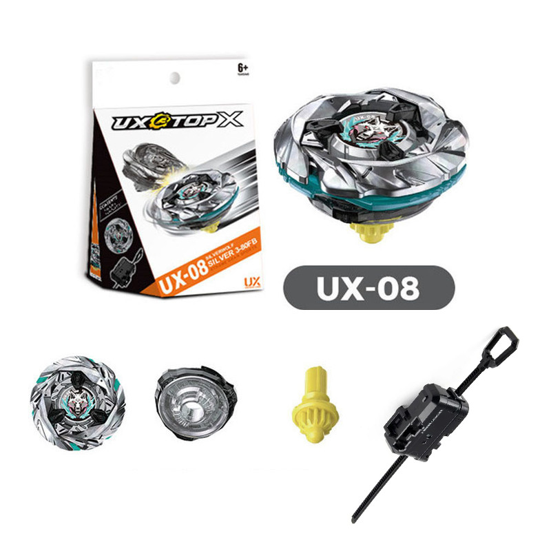 Beyblade X UX-08 Silver Wolf Beyblade Xtreme with Left String Set