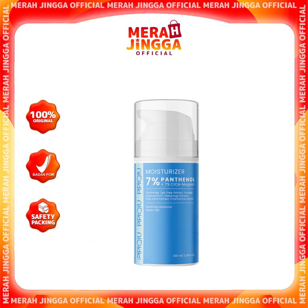 Pipiqiu Skincare - 7% Panthenol 100ml / Merah Jingga Official