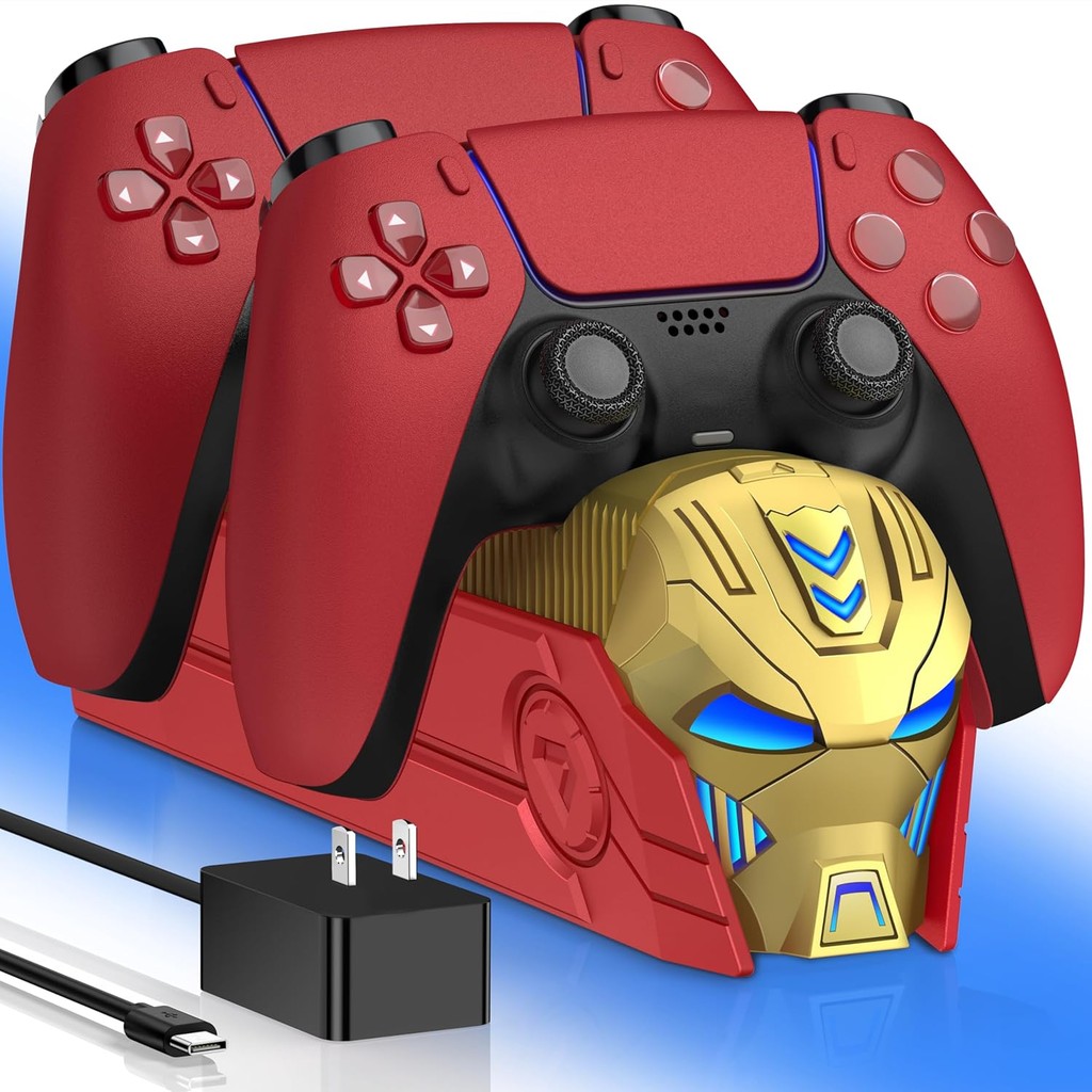 PS5 Controller Charger Station for PlayStation 5 Dualsense, Dual ...