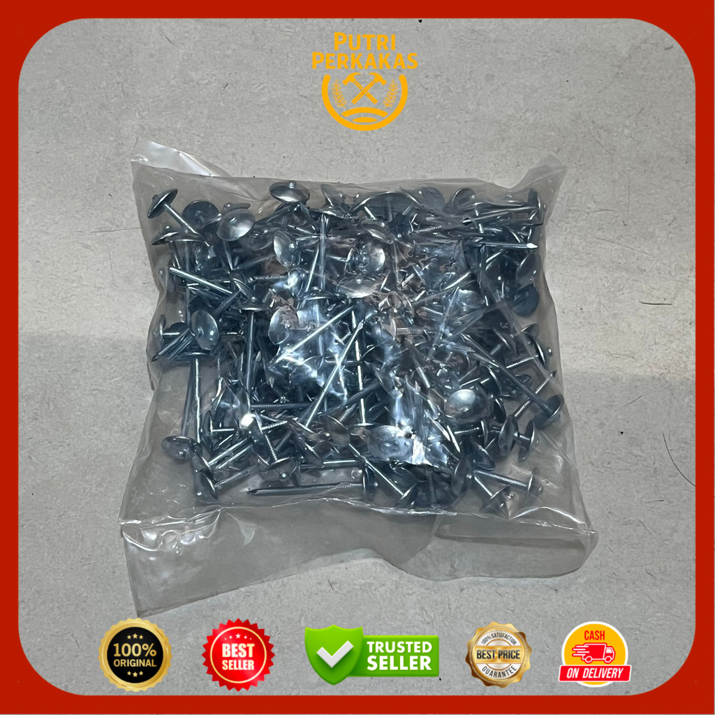 PAKU SENG 2 IN 1 KG / PAKU PAYUNG GALVALUM UKURAN 5CM - Gambar 3