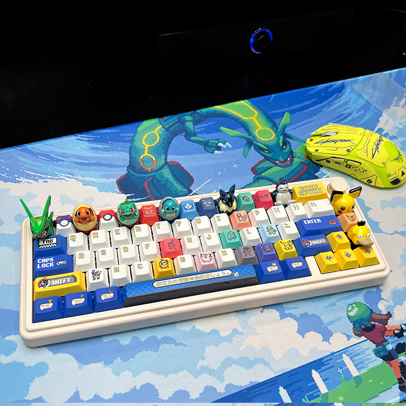 keycaps custom keycaps Cang Haiyue Pokémon Collection pbt Keycap ...