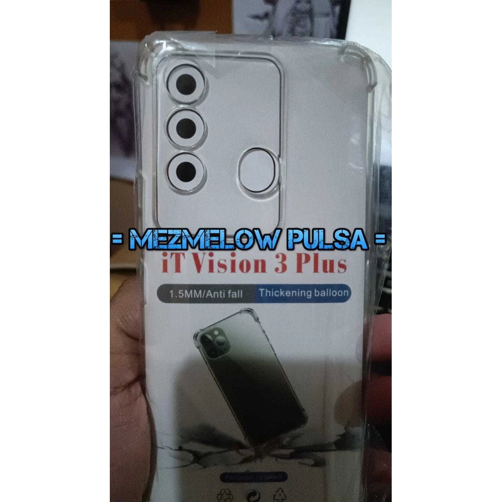Case Hape Softcase Silikon Transparant Casing Caseng ITEL VISION 3 PLUS - Gambar 2