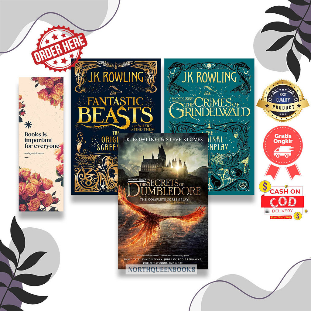 Fantastic Beasts (3 book series) Where to Find Them - The Crimes of ...