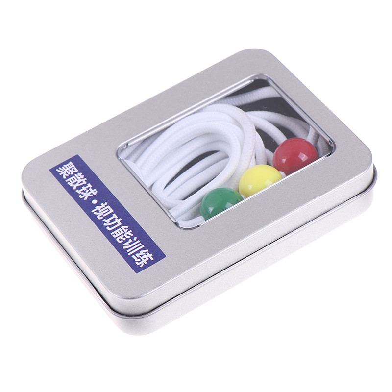 Brock String Seh-Trainer - 3 Meter Seil Für Bessere Augen-Hand-Koordination & Sportperformance