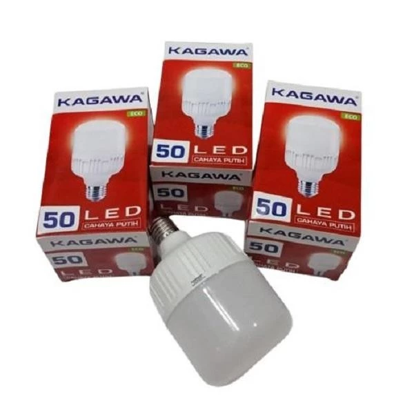 (BUBBLEWRAP) 50 WATT SNI BOHLAM LAMPU LED KAGAWA ECO CAHAYA PUTIH - Gambar 3