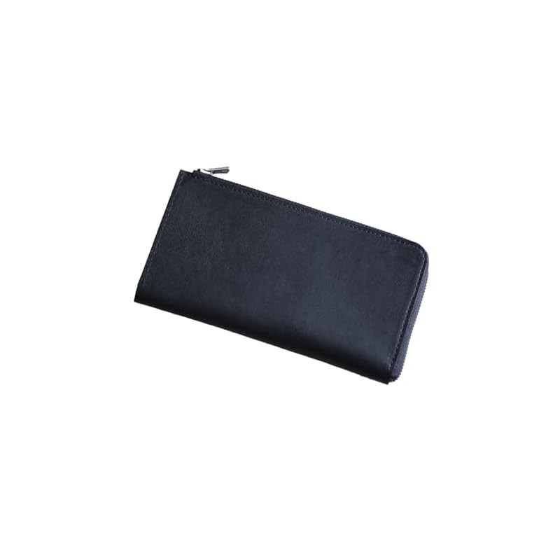 STATUSY] il modo ZIP Concept Leather Long Wallet with L-Zip