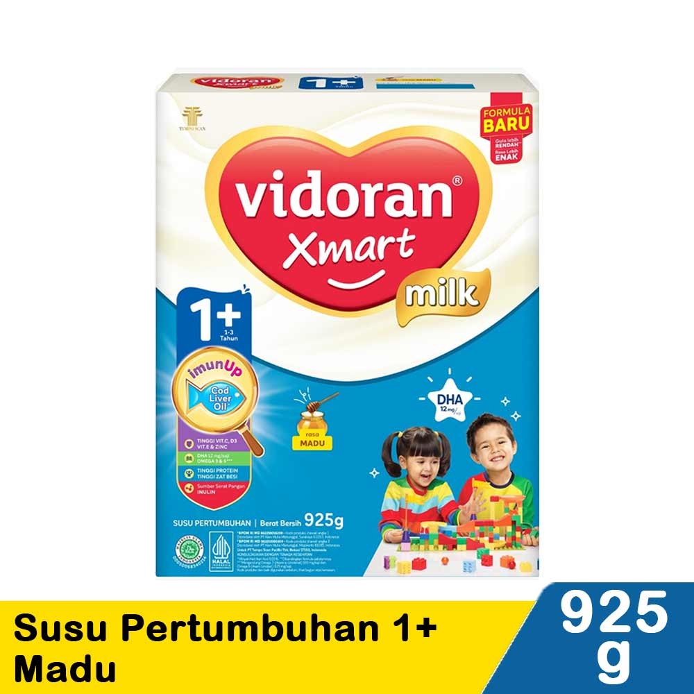 VIDORAN XMART1+ SUSU PERTUMBUHAN MADU 900g