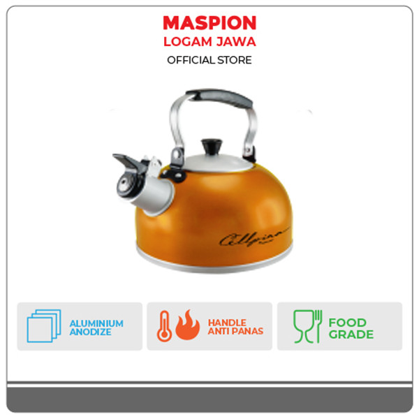 Maspion Teko bunyi Cellpina 1.7 Liter - Gambar 4