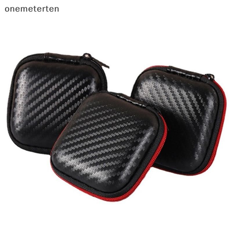 ont Earphone Wire Organizer Box Carrying Portable Travel Zipper Storage ...