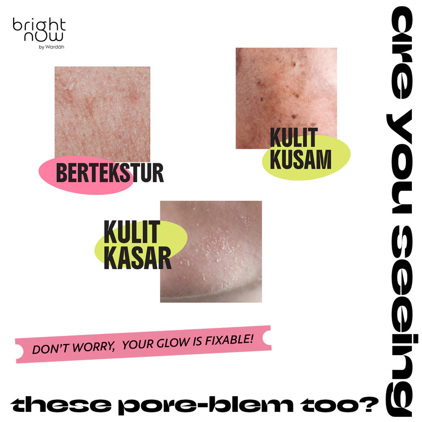 bright now by Wardah Smooth Glow F(X) Facial Foam - Sabun Cuci Muka dengan Glutathyone Kurangi Kulit Kusam, Kasar, Mencerahkan dan Menghaluskan Kulit Wajah, Mengangkat Sel Kulit Mati, Kulit Bertesktur, Kulit Kasar, Instant Fresh, All Skin Type - Skincare - Gambar 4