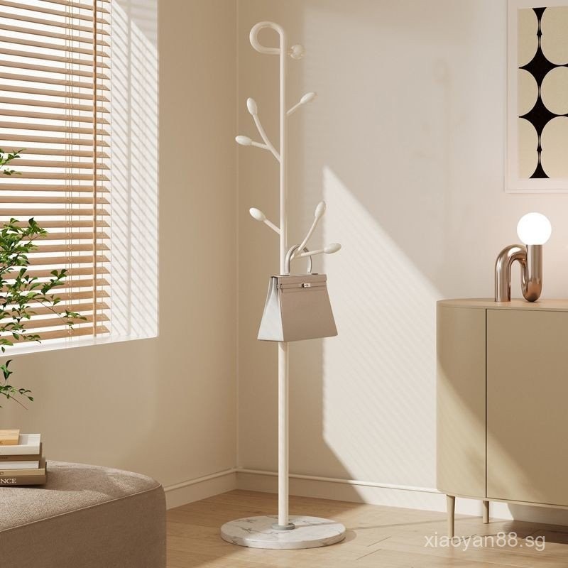 Round Base Olive Tree Windbreaker Multi-Hook Clothes Rack Vertical ...