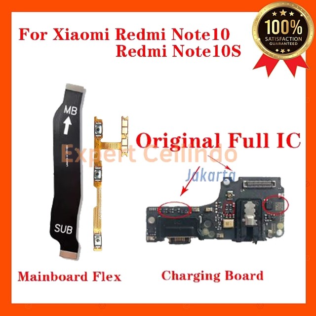 Flexible UI Board Package + Flexible Cas Main Board Xiaomi Redmi Note ...
