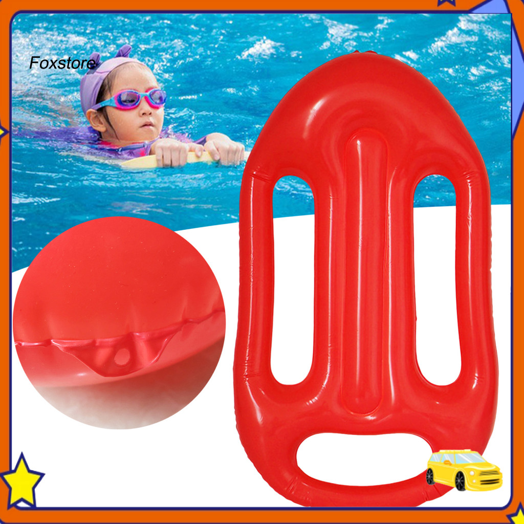 [Fx] Portable Pool Float Mini Inflatable Floating Plate 3-handle ...