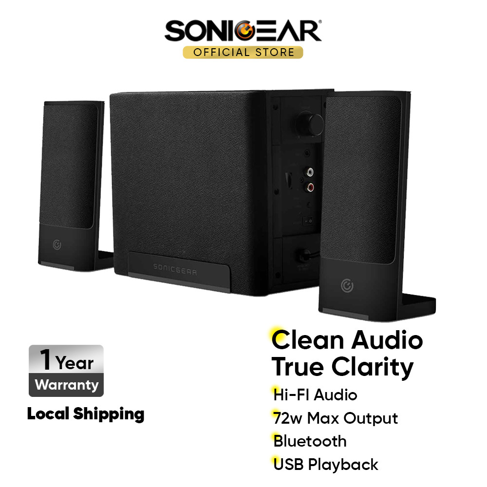 Product image SonicGear Space 3 Hi-Fi Bluetooth FM Radio USB Playback 40w Speaker Pure Rich Sound 1