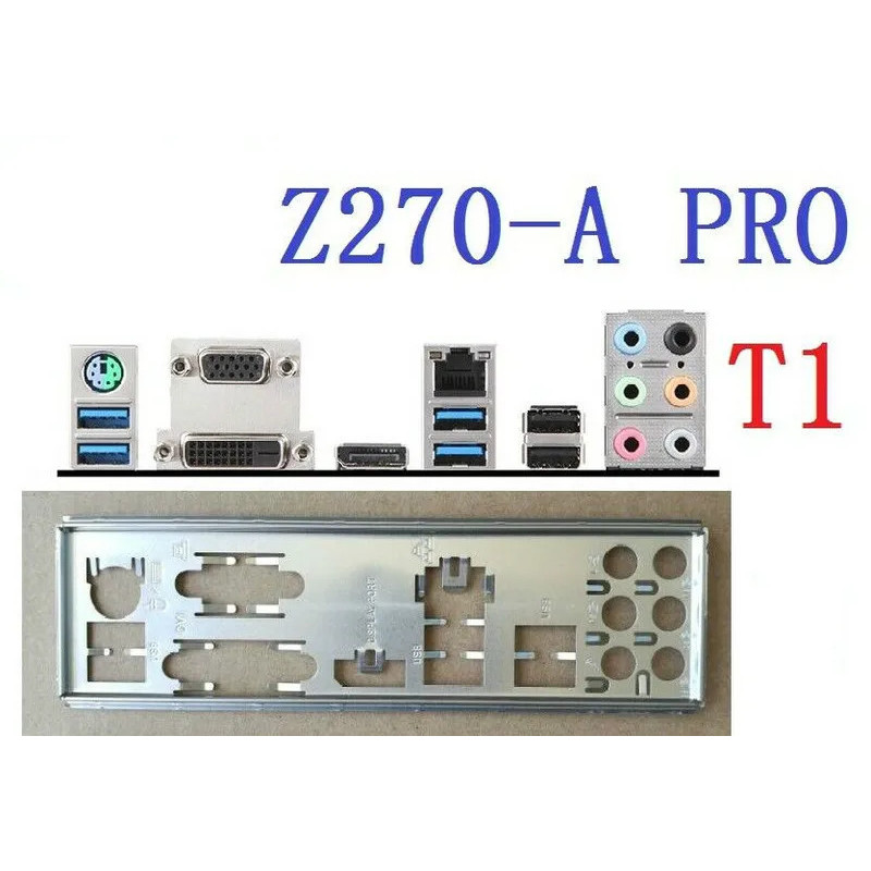 I/O IO SHIELD backplate for MSI H270-A/ Z270-A PRO/Z370-A PRO ...