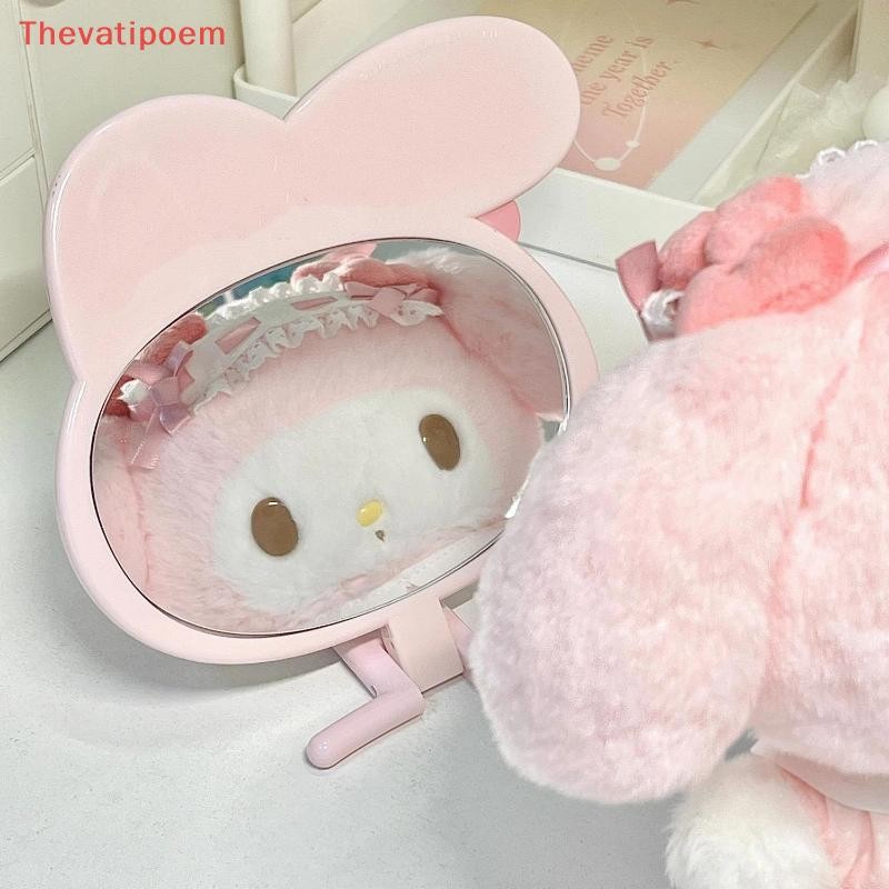 [Thevatipoem] Sanrio My Melody Handheld Makeup Mirror Cute Desktop ...