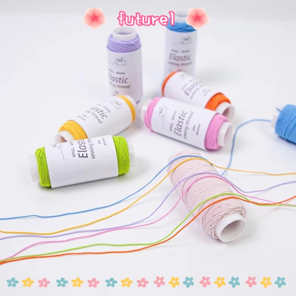 FUTURE1 6PCS/Pack Elastic Sewing Thread, 0.5mm Clothing Accessories ...