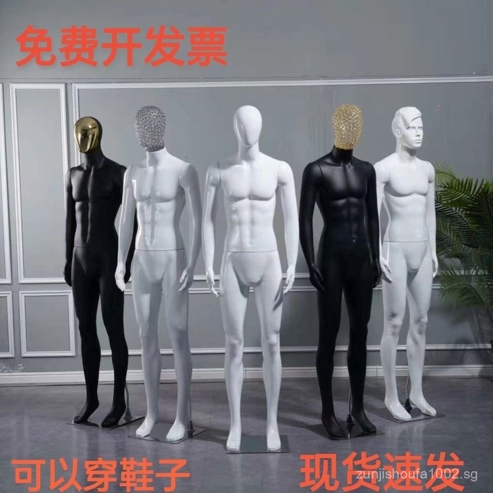 Male Mannequin Full Body Plastic Mannequin Male Model for Clothing ...