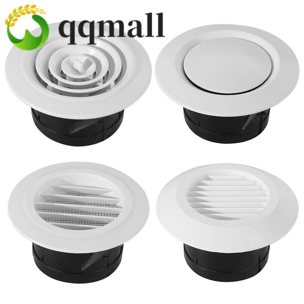 QQMALL Round Air Vent Extract Valve, Adjustable 75-200mm Air Vent ...