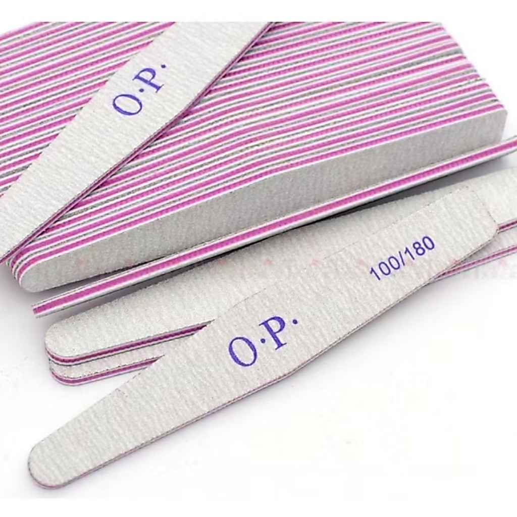 1PCS Kikir Kuku Kasar 2 Sisi Diamond Art Buffer Amplas Alat Asah Nail Perawatan Manicure A171 - Gambar 2