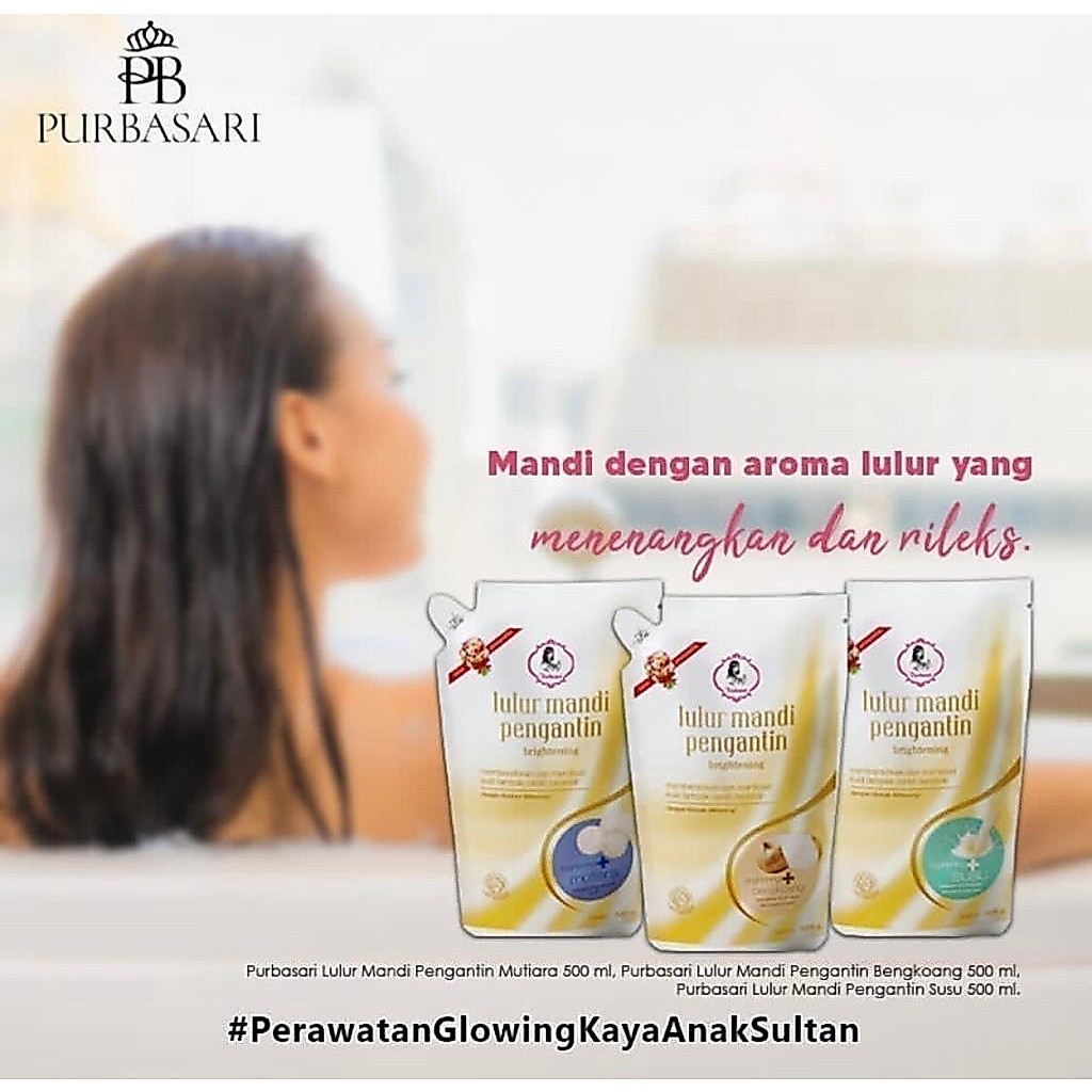 PURBASARI Lulur Mandi Pengantin 500g Series / Merah Jingga Official - Gambar 4