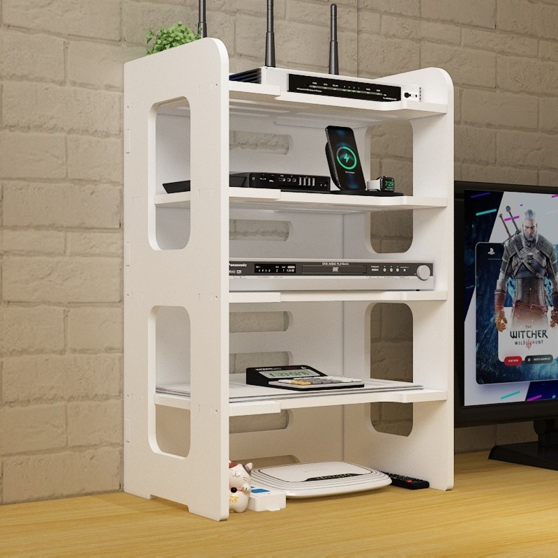 [48H Shipping]Router Storage Rack for TV Set-Top Box, Integrated ...