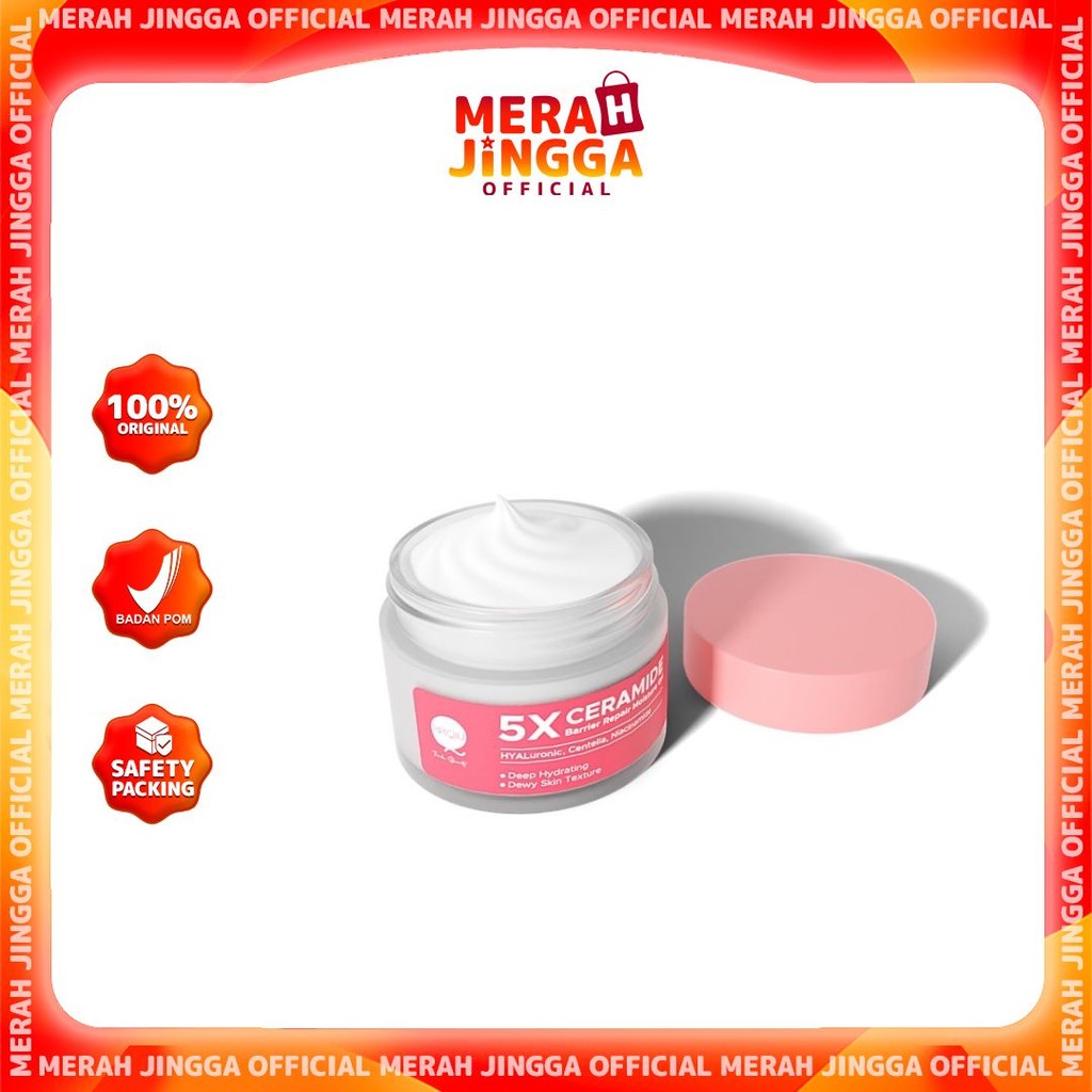 Pipiqiu Skincare Moisturizer Gel - Moisture Gel 30gr / Merah Jingga Official