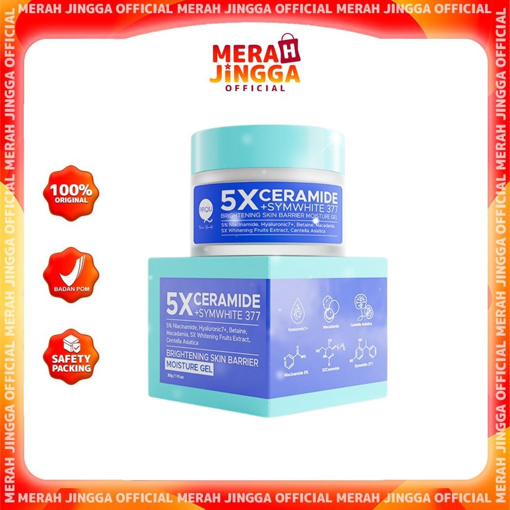 Pipiqiu Skincare - Barrier Moisture Gel 30 ml / Merah Jingga Official