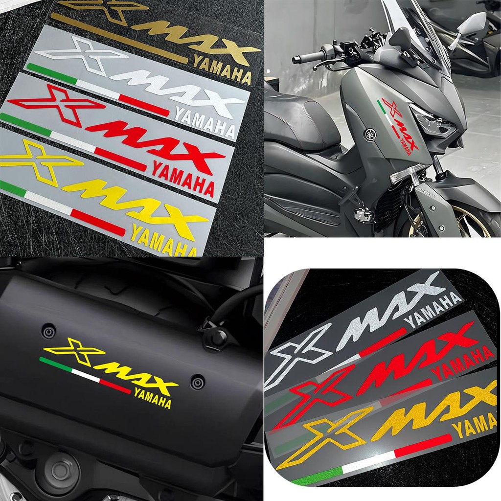 XMAX Emblem Logo Reflective Waterproof Vinyl Motorcycle Stickers for ...