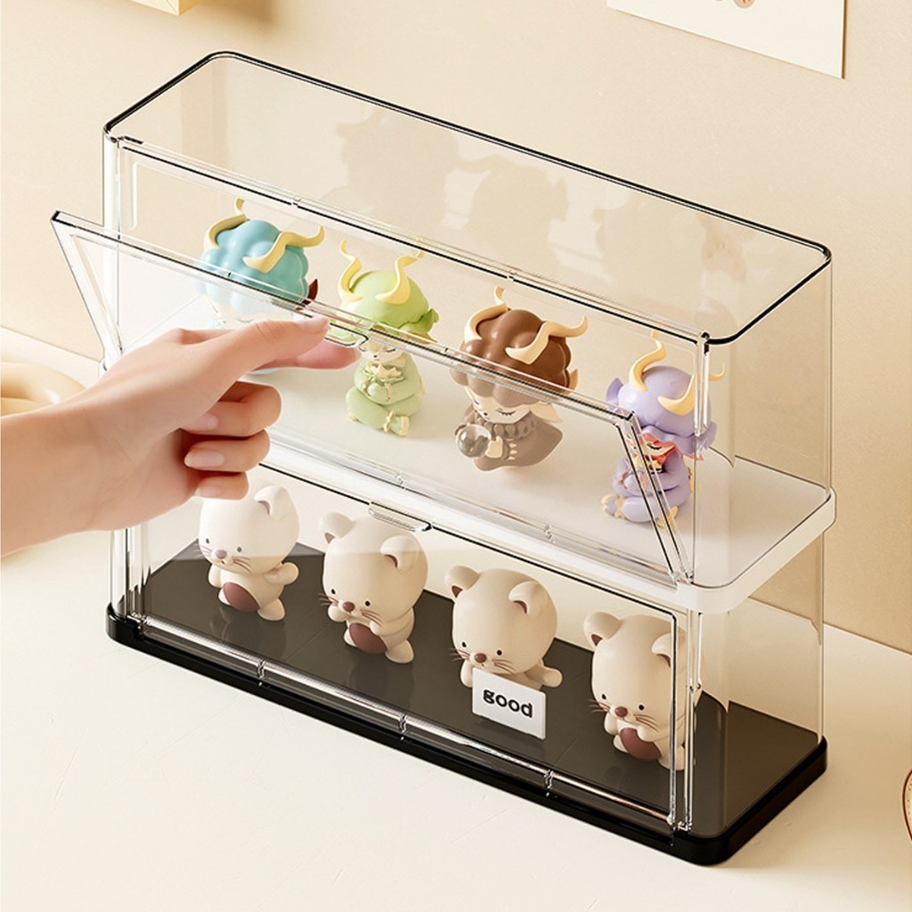 Popmart Display Case Acrylic Display Box Stackable Figurine Display ...