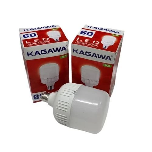 (BUBBLEWRAP) 60 WATT SNI BOHLAM LAMPU LED KAGAWA ECO CAHAYA PUTIH - Gambar 4