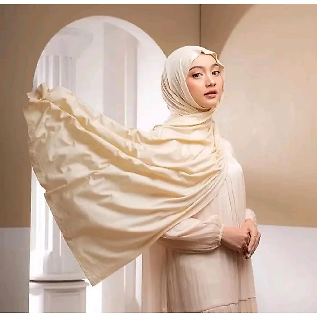 HIJAB Pashmina Tencel Rayon Bamboo / Pashmina Tencel Rayon + Pouch