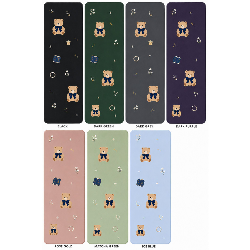 Case iPad Cute Bear Gen 11 Air 4 5 6 Mini 1 2 3 4 5 Pro 11" Trifold Soft Silicone Anti Shock Stylish & Full Cover Protection - Gambar 2