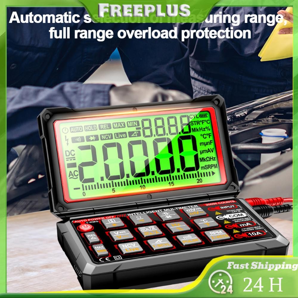 Digital Auto Repair Multimeter 20000 Counts Diode Capacitance Buzzer ...