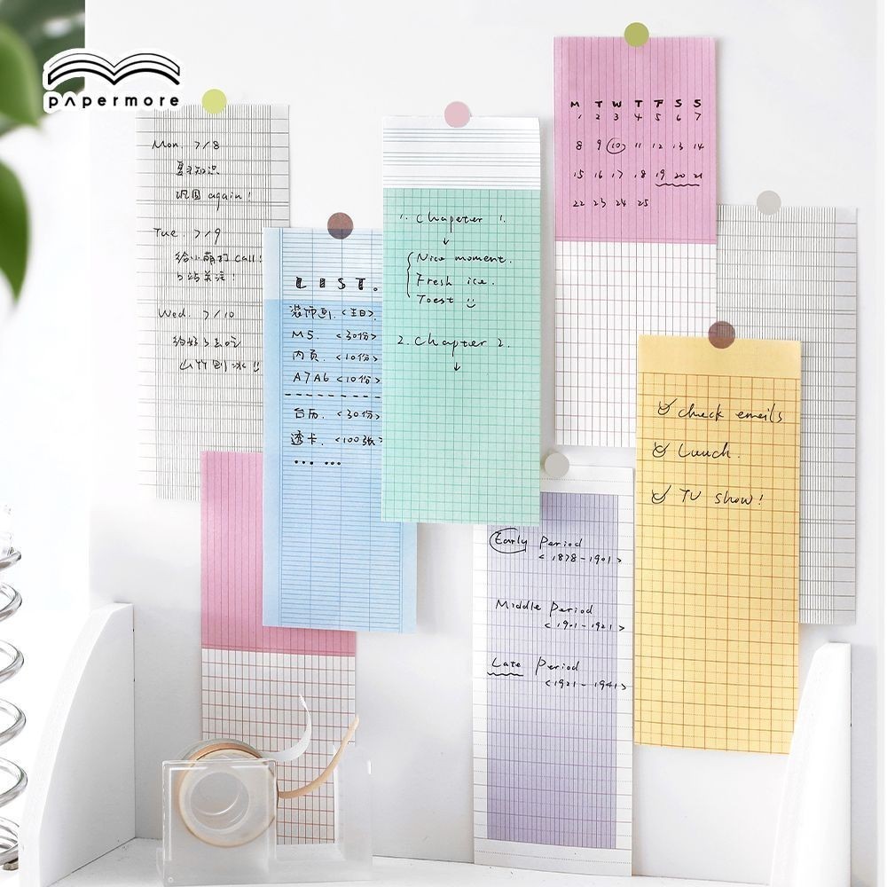 80 Sheets colored Writing Pads Small Note Pads Tablets Lined Notepad ...